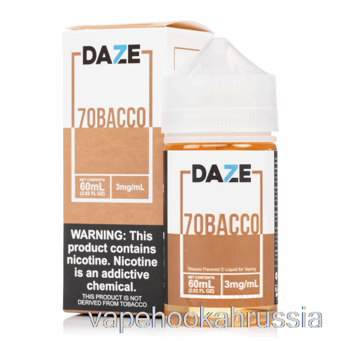 Vape Russia 7obacco - 7 Daze электронная жидкость - 60мл 6мг